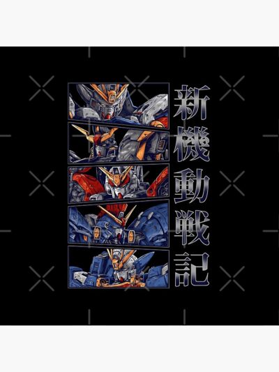 Alternative view of Gundam Wing Series Throw Pillow