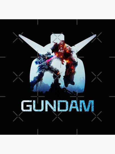 Alternative view of Gundam Lover Special Throw Pillow