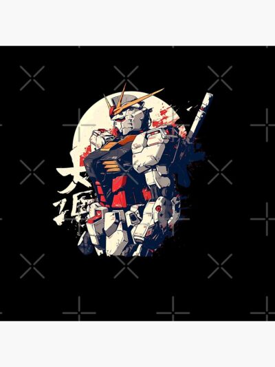 Alternative view of Gundam Trendy New Throw Pillow
