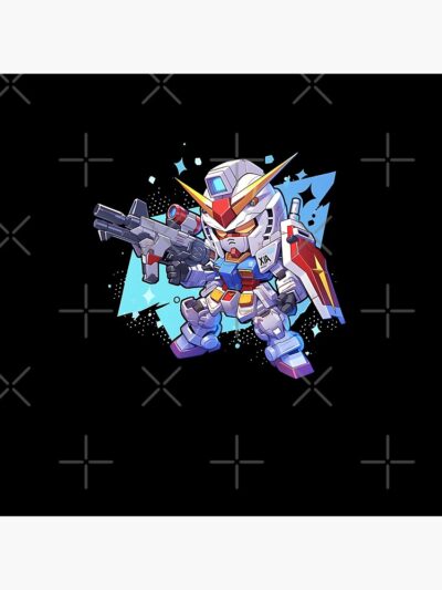 Alternative view of Gundam Chibi Cute Tapestry