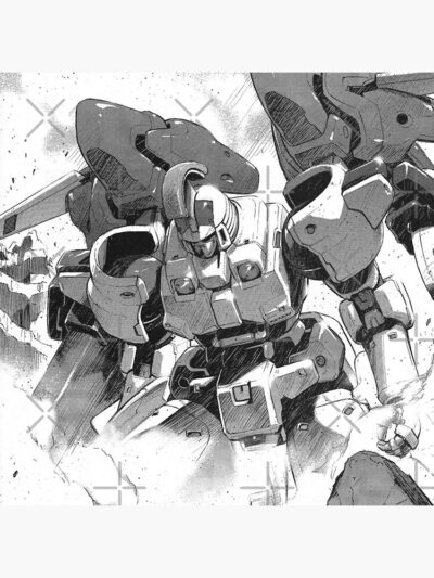 Alternative view of Tallgeese Gundam Wing Tapestry