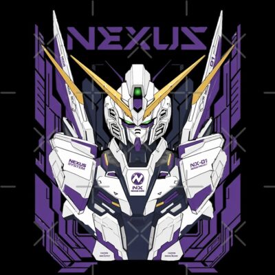 Alternative view of Nexus Nx 01 Gundam Tote Bag