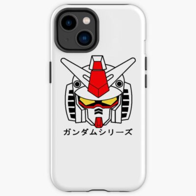 Minimal Gundam Head Iphone Case