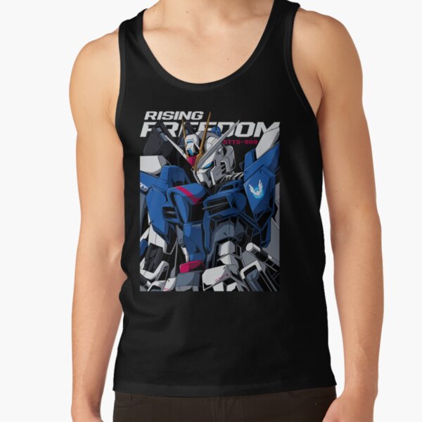 Gundam Rising Freedom Tank Top
