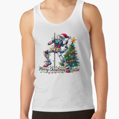 Gundam Christmas Tank Top