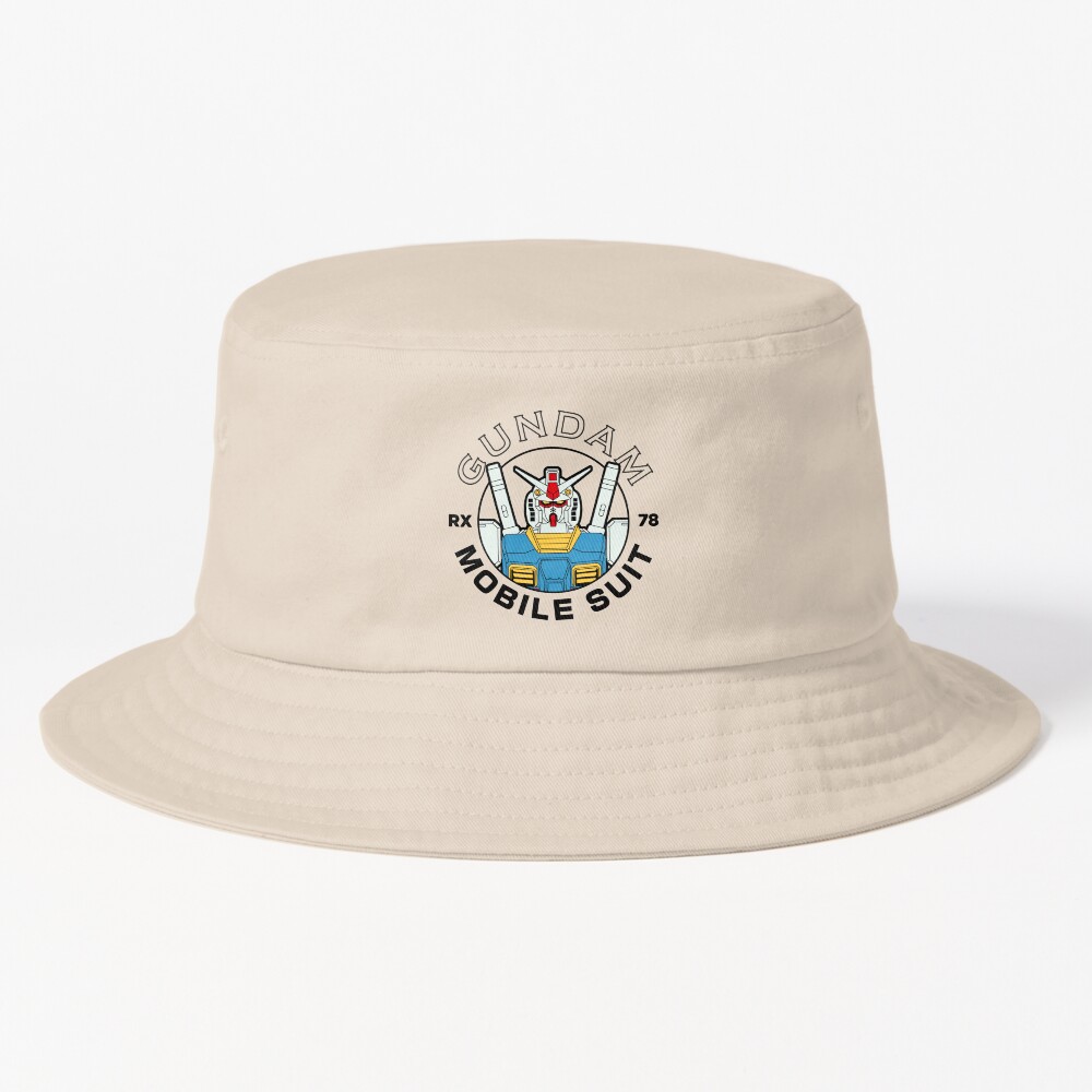 Gundam Mobile Suit Logo Bucket Hat