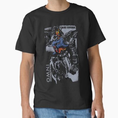 Alternative view of Gundam Strike T-shirt