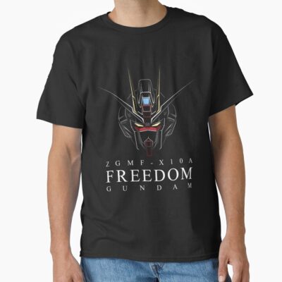 Zgmf X10a Freedom Gundam Edgeart T-shirt