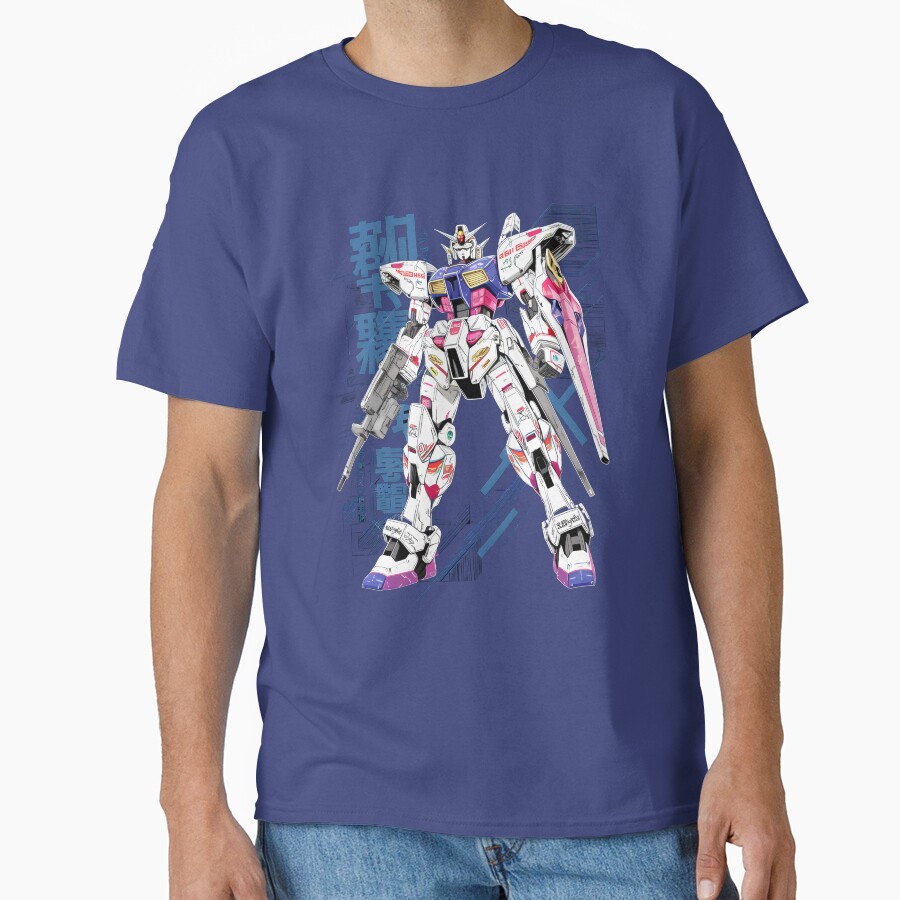 Gundam Anime Classic Graphic T-shirt - Image 4