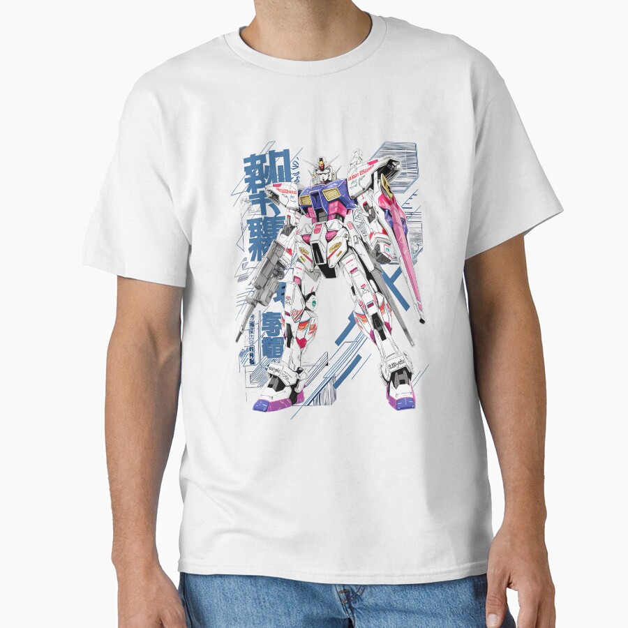Gundam Anime Classic Graphic T-shirt - Image 2