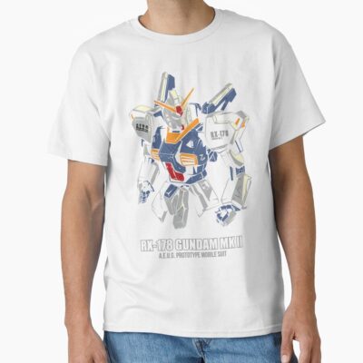 Alternative view of Rx 178 Gundam Mk 2 T-shirt