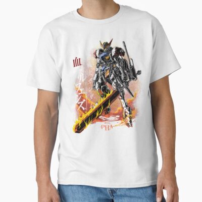 Alternative view of Gundam Barbatos T Shirt T-shirt