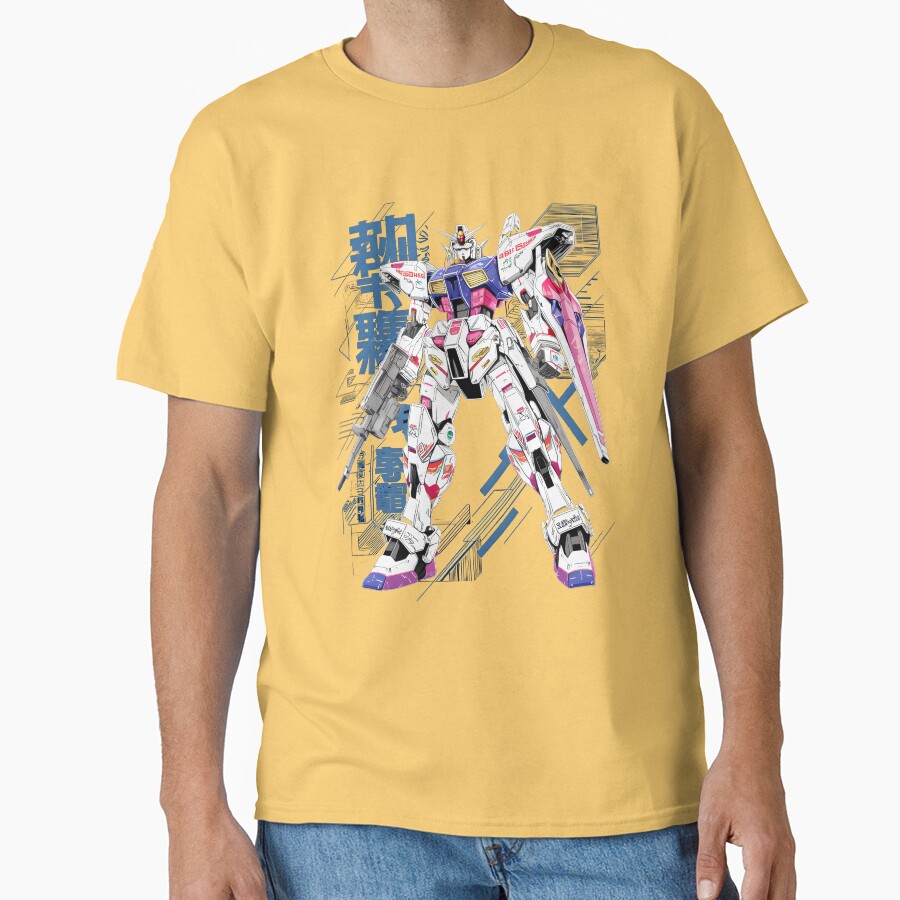 Gundam Anime Classic Graphic T-shirt - Image 6