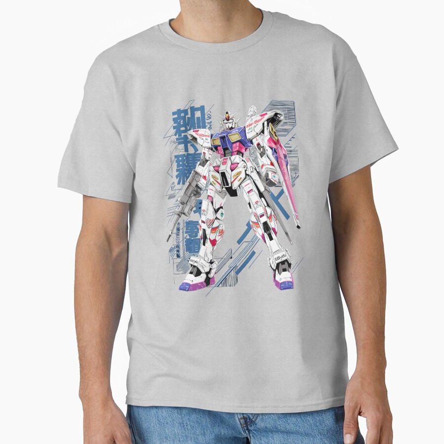 Gundam Anime Classic Graphic T-shirt - Image 3
