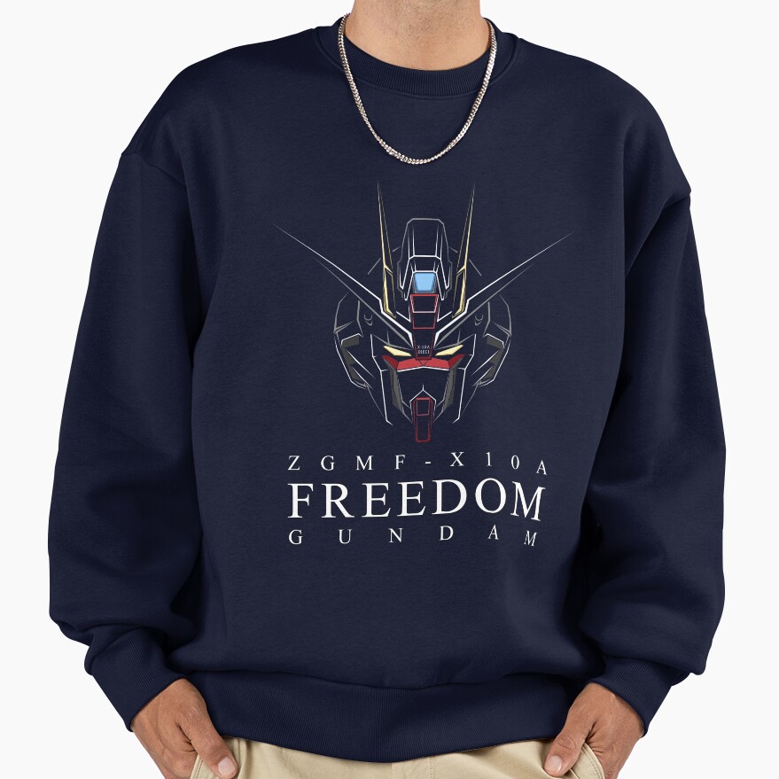 Zgmf X10a Freedom Gundam Edgeart Sweatshirt - Image 5