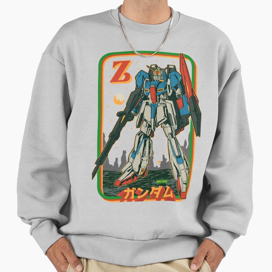Retro Zeta Gundam Sweatshirt - Image 4