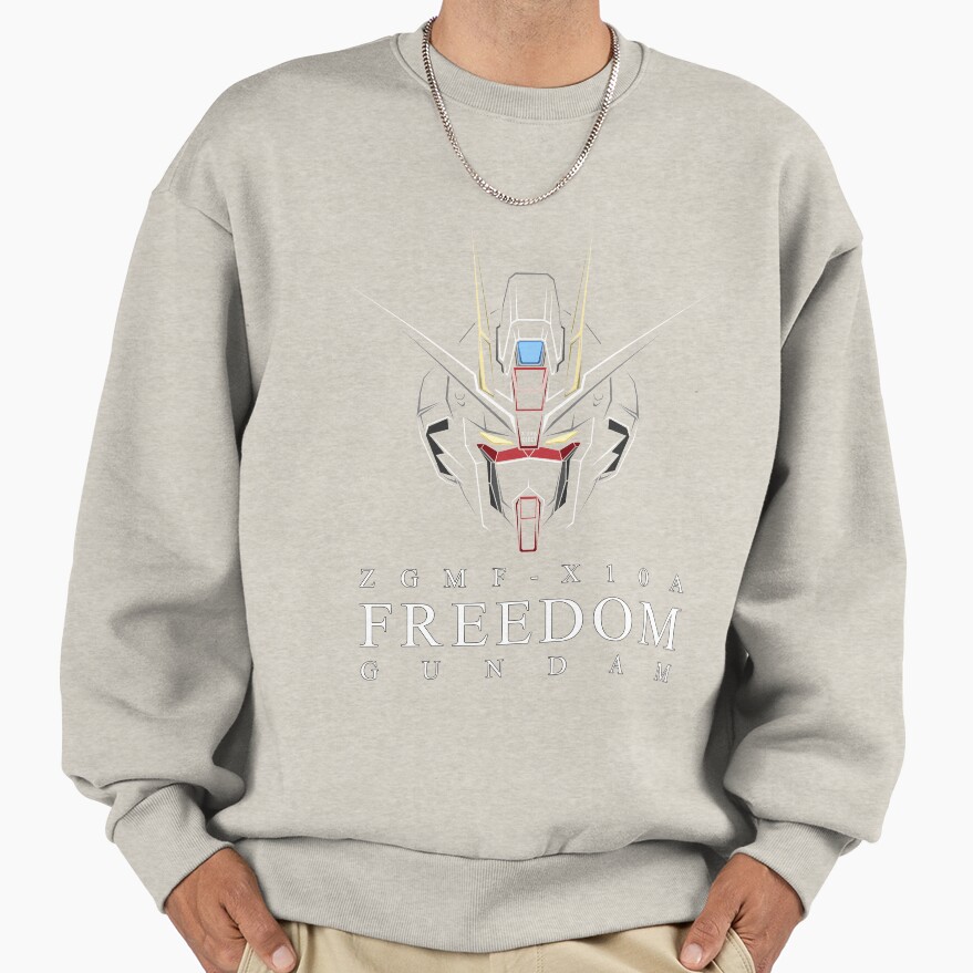 Zgmf X10a Freedom Gundam Edgeart Sweatshirt - Image 3