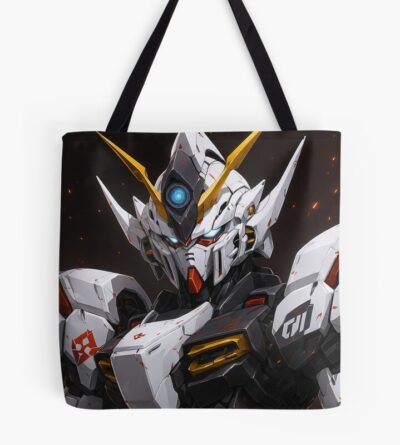 White Gundam Suit War Tote Bag