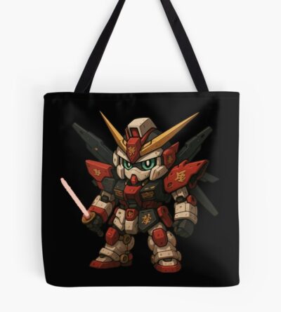 Chibi Mecha Gundam Tote Bag
