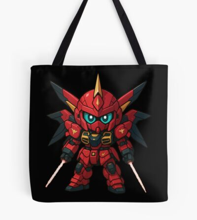 Chibi Gundam Red Tote Bag