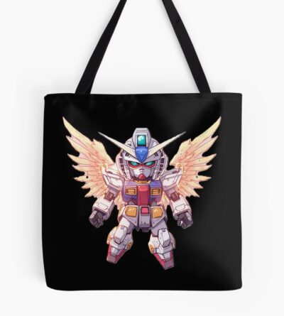 Gundam Chibi Wings Orange Tote Bag