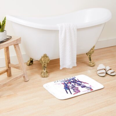 Alternative view of Zz Gundam Graphic Bath Mat