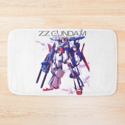 Zz Gundam Graphic Bath Mat