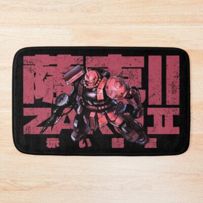 Zakuii Red Comet Fighter Bath Mat