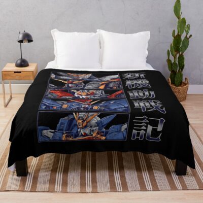 Gundam Wing Series Throw Blanket