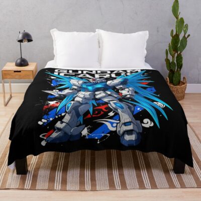 Icarus Gundam Throw Blanket