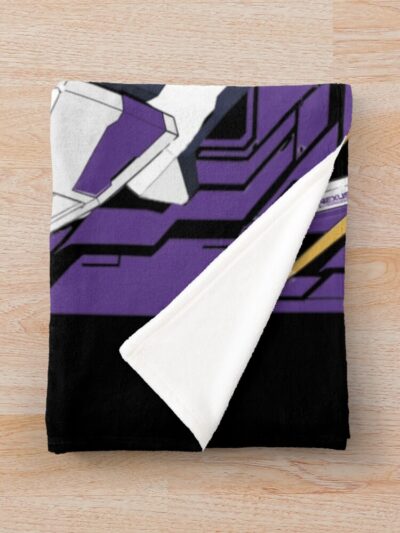 Alternative view of Nexus Nx 01 Gundam Throw Blanket