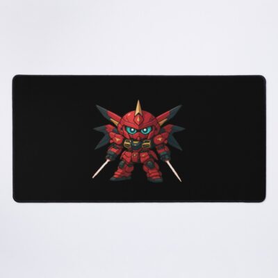 Chibi Gundam Red Mouse Pad