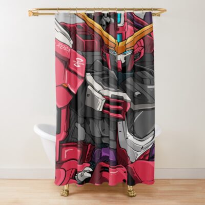 Justice Gundam Shower Curtain