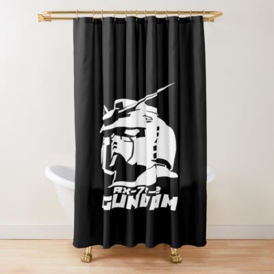 Gundam Rx 78 2 Shower Curtain