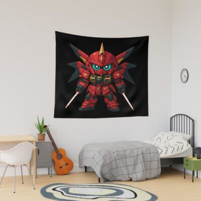 Chibi Gundam Red Tapestry