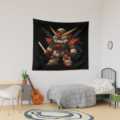 Chibi Mecha Gundam Tapestry
