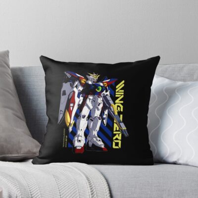 Wing Gundam Zero Throw Pillow