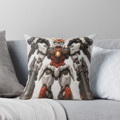 Gundam Guns Weapon Throw Pillow