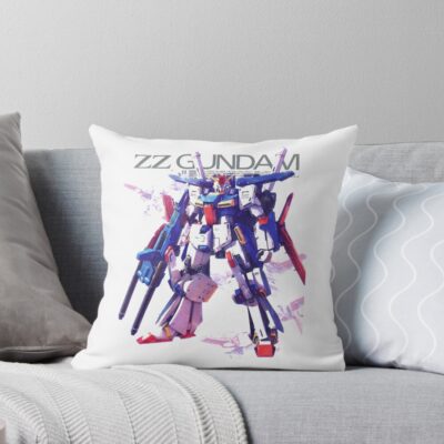 Gundam Zz Hot Throw Pillow