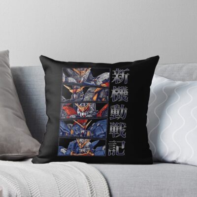 Gundam Wing Series Throw Pillow