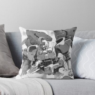 Tallgeese Gundam Wing Throw Pillow