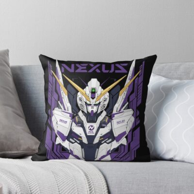 Nexus Nx 01 Gundam Throw Pillow