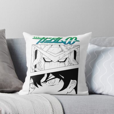 Gundam 00 New Throw Pillow