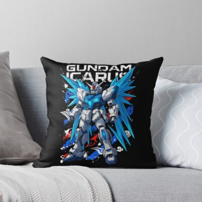 Icarus Gundam Throw Pillow