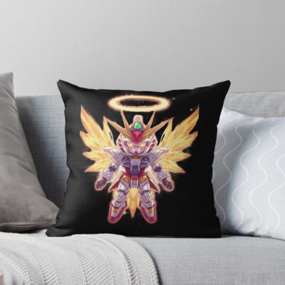 Angle Flame Gundam Throw Pillow